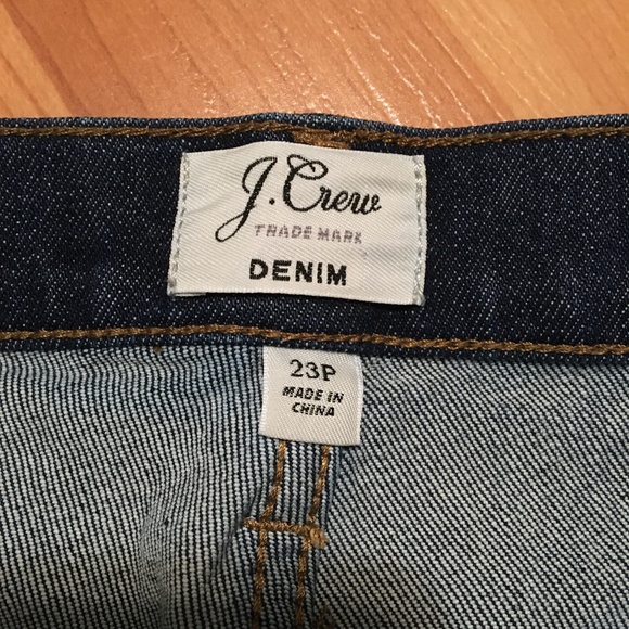 J.Crew Denim Skirt Raw Hem (23P) - Picture 2 of 9
